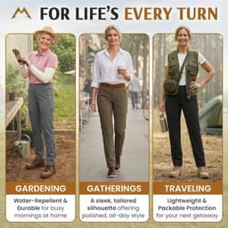KelartStore - Women's Stretch Outdoor Utility Cargo Pants