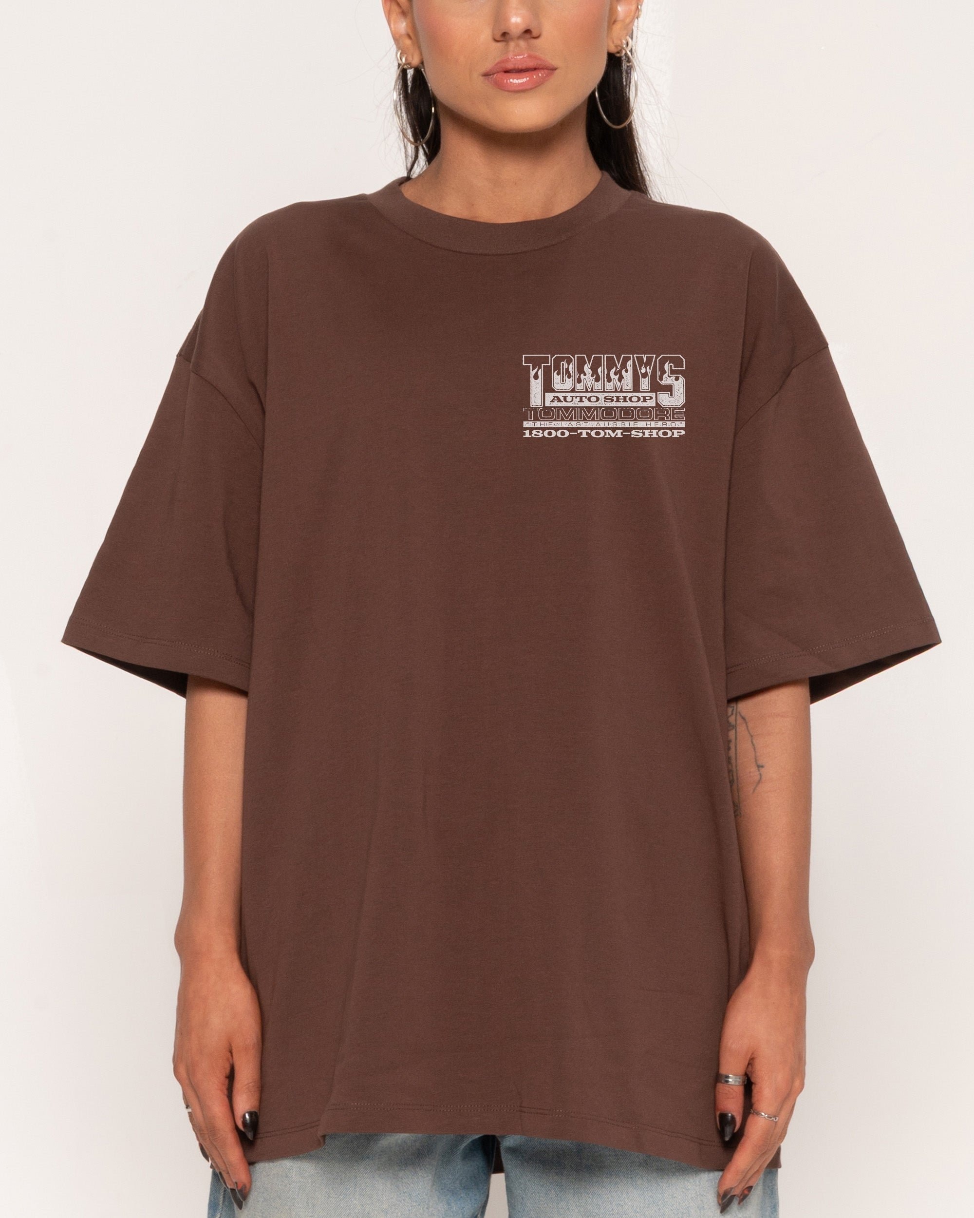 Tommy's Auto Shop Oversized Tee