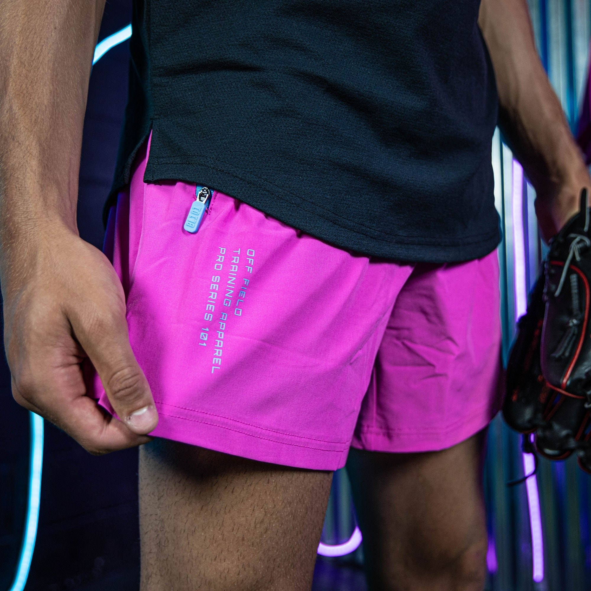 Pro Series Shorts V2 with Liner - Cotton Candy Pink