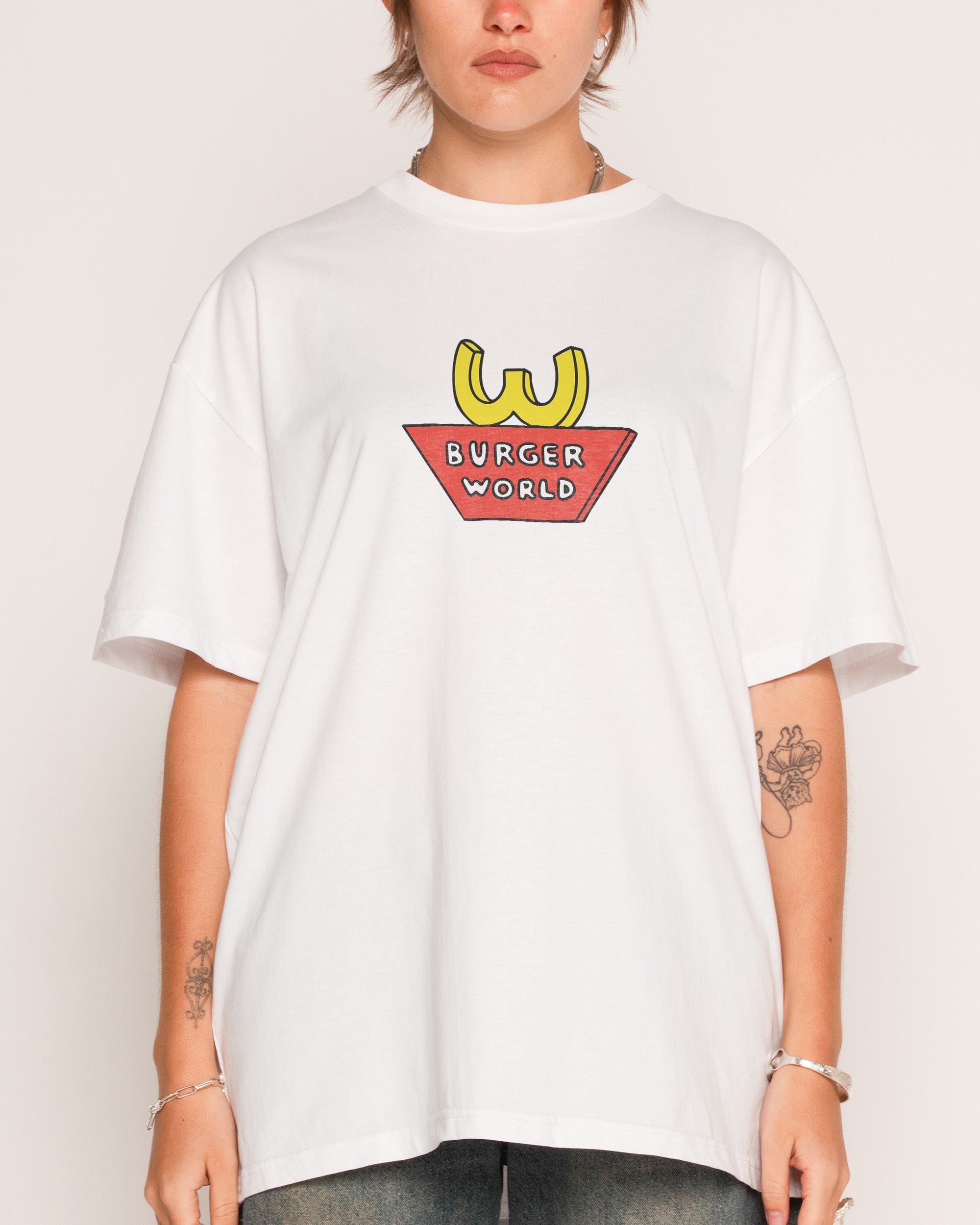 Burger World Oversized Tee