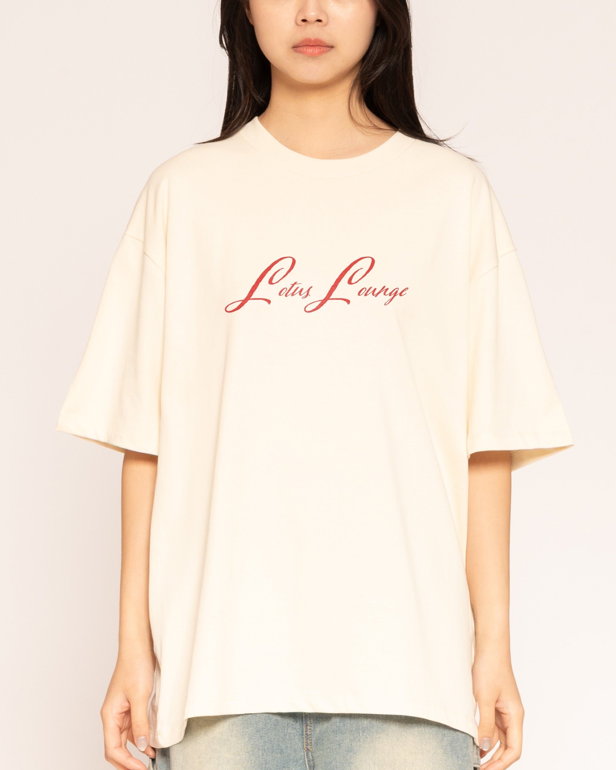Lotus Lounge Oversized Tee