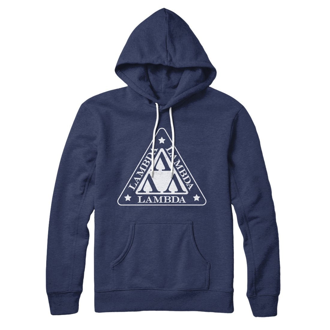 Lambda Lambda Lambda Unisex Hoodie - Cotton Polyester Pullover with Kangaroo Pocket