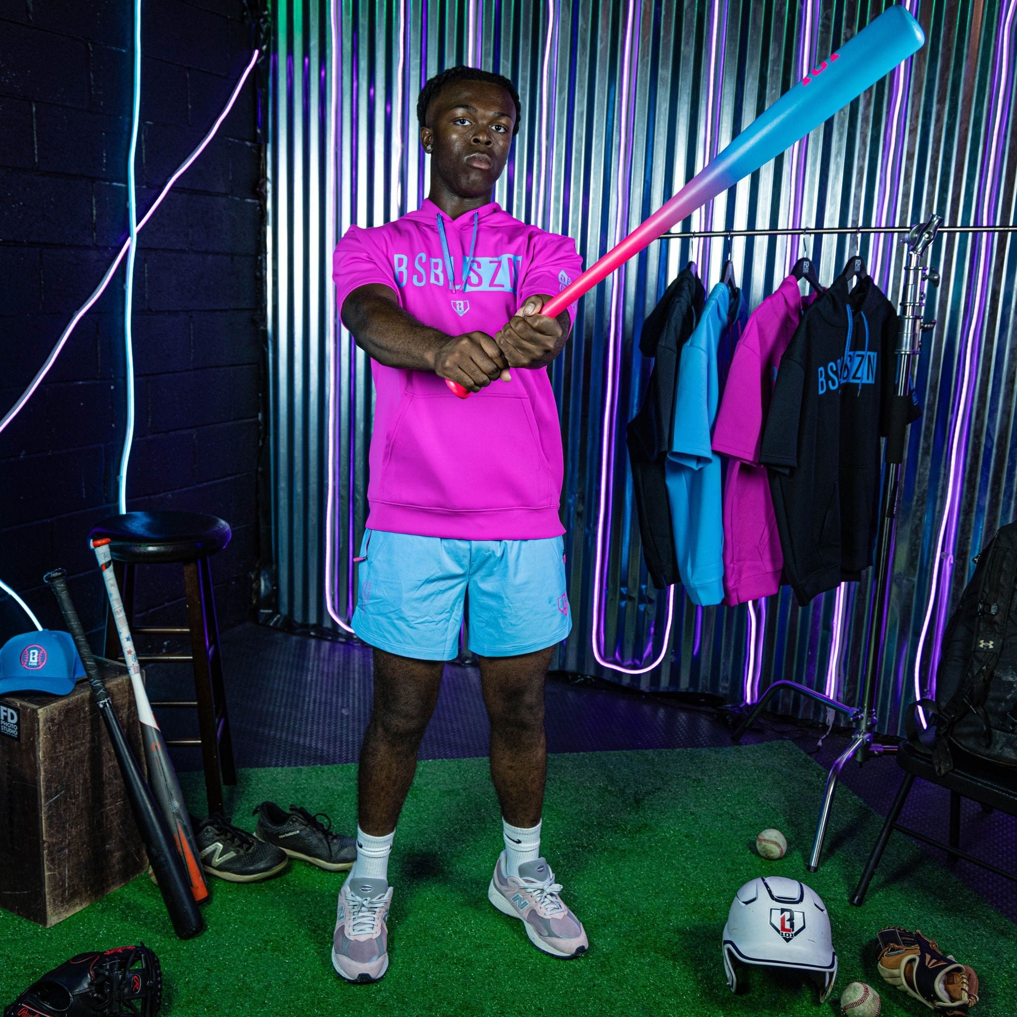 Pro Series Shorts V2 with Liner - Cotton Candy Blue