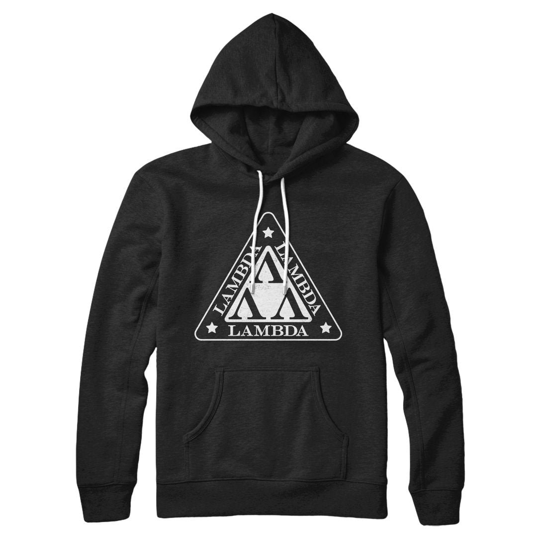 Lambda Lambda Lambda Unisex Hoodie - Cotton Polyester Pullover with Kangaroo Pocket