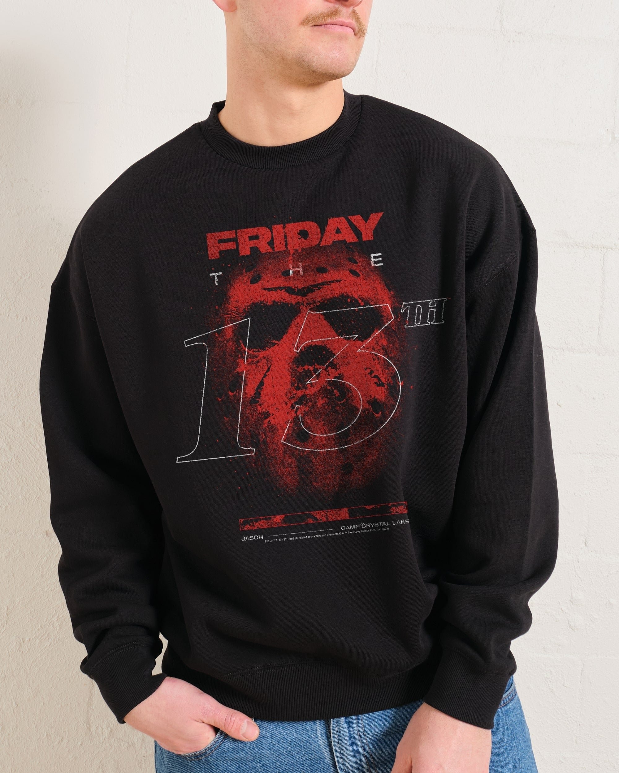 Friday the 13th Mask Unisex Sweatshirt - Premium 340gsm Cotton Poly Blend