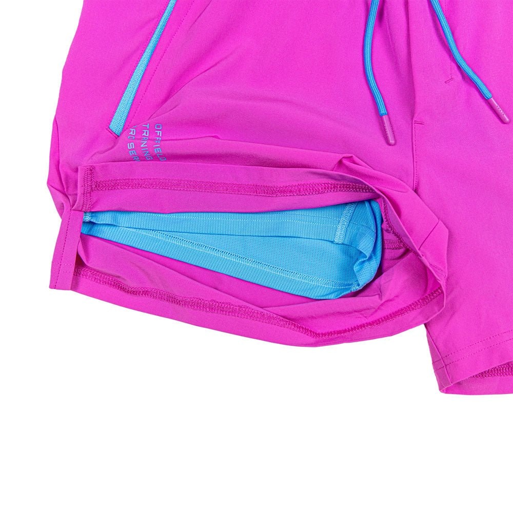 Pro Series Shorts V2 with Liner - Cotton Candy Pink