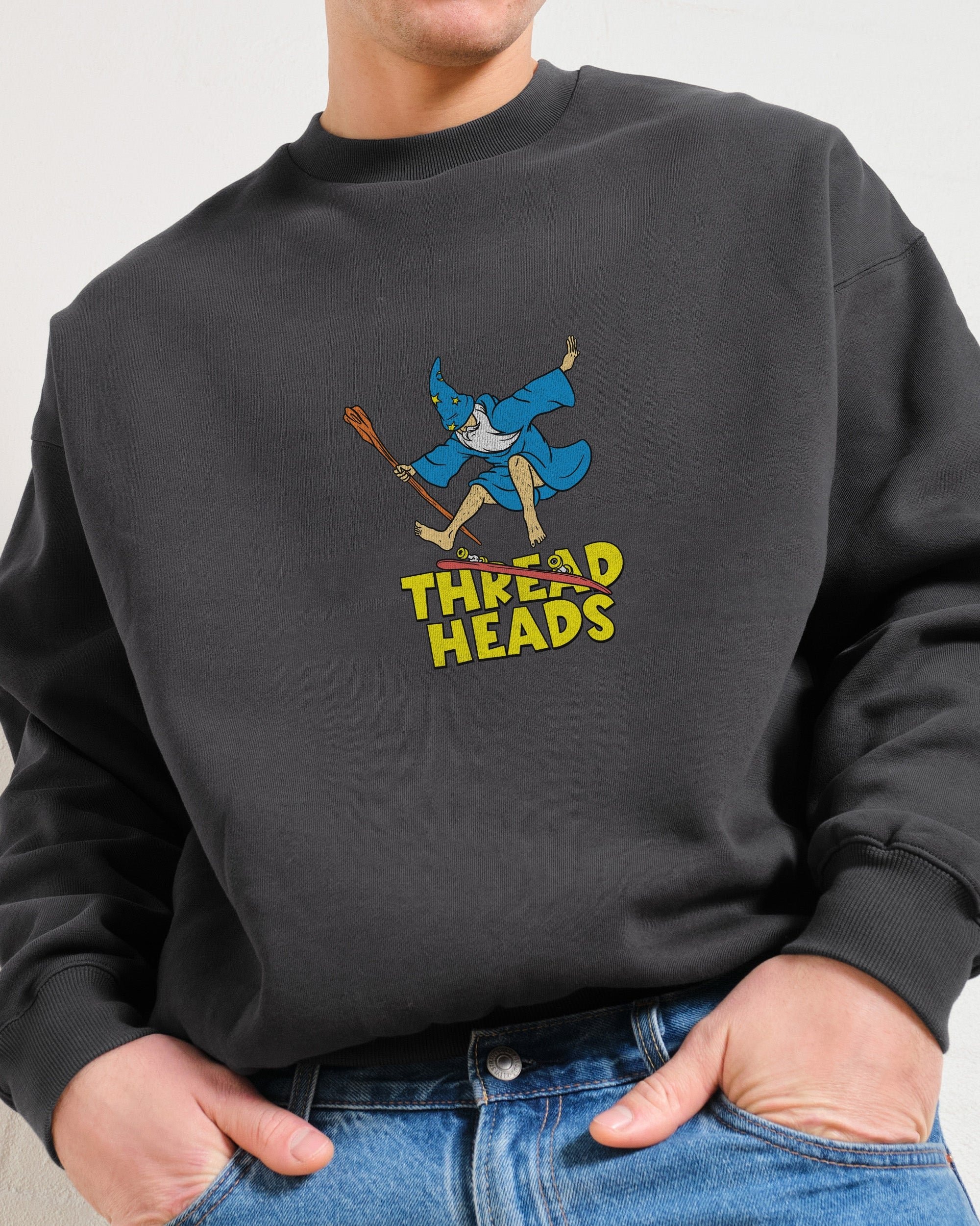 Skating Wizard Unisex Sweatshirt - Premium 340gsm Cotton Poly Blend