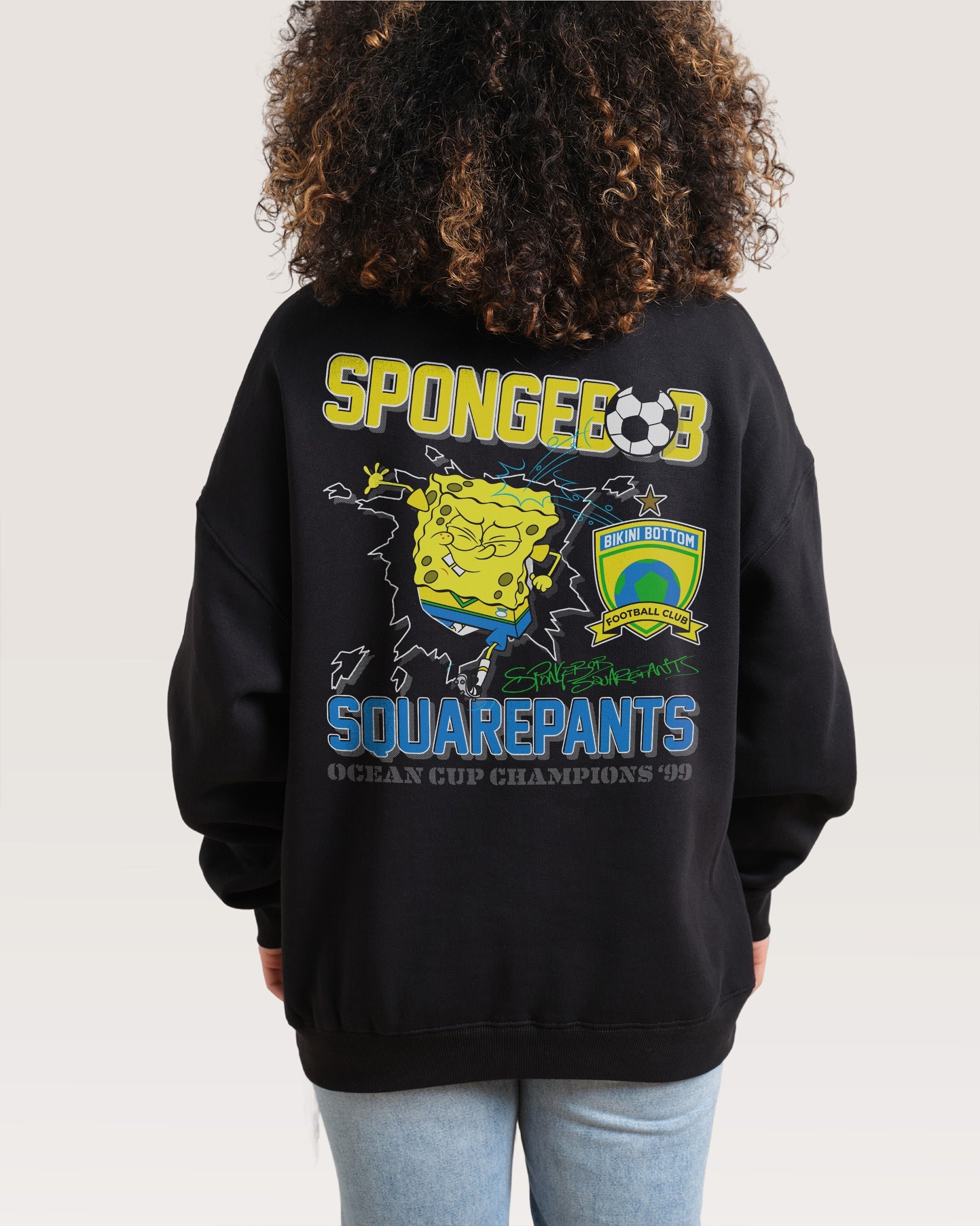 99 Champs SpongeBob Unisex Sweatshirt - Premium 340gsm Cotton Poly Blend